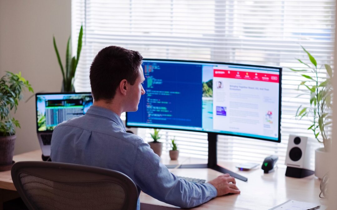 remote working 2 monitors